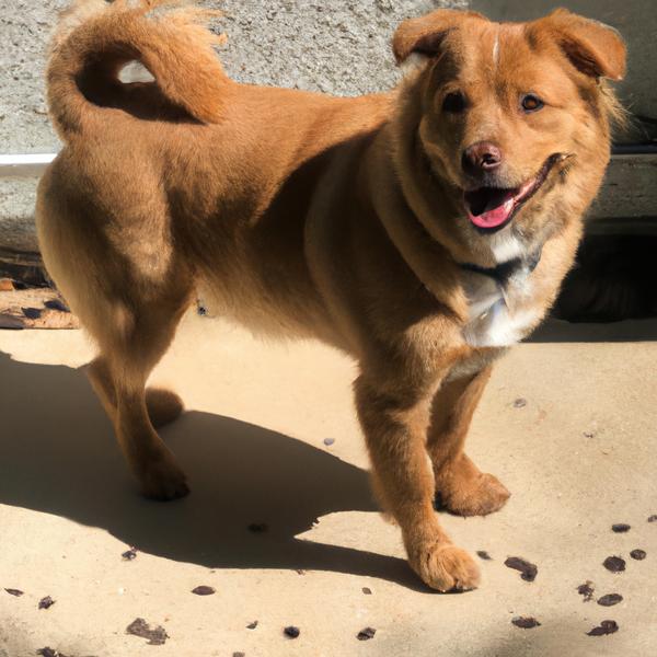 Black Mouth Pom Cur